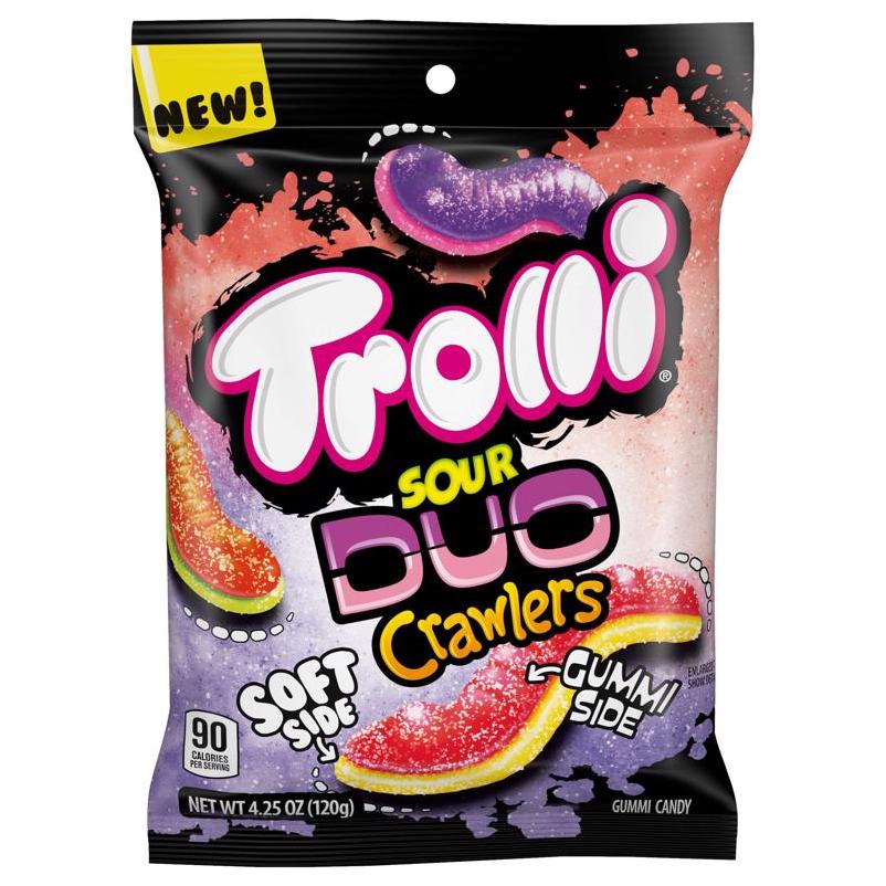 Trolli Sour Duo Crawlers Gummy Candy 4.25 oz