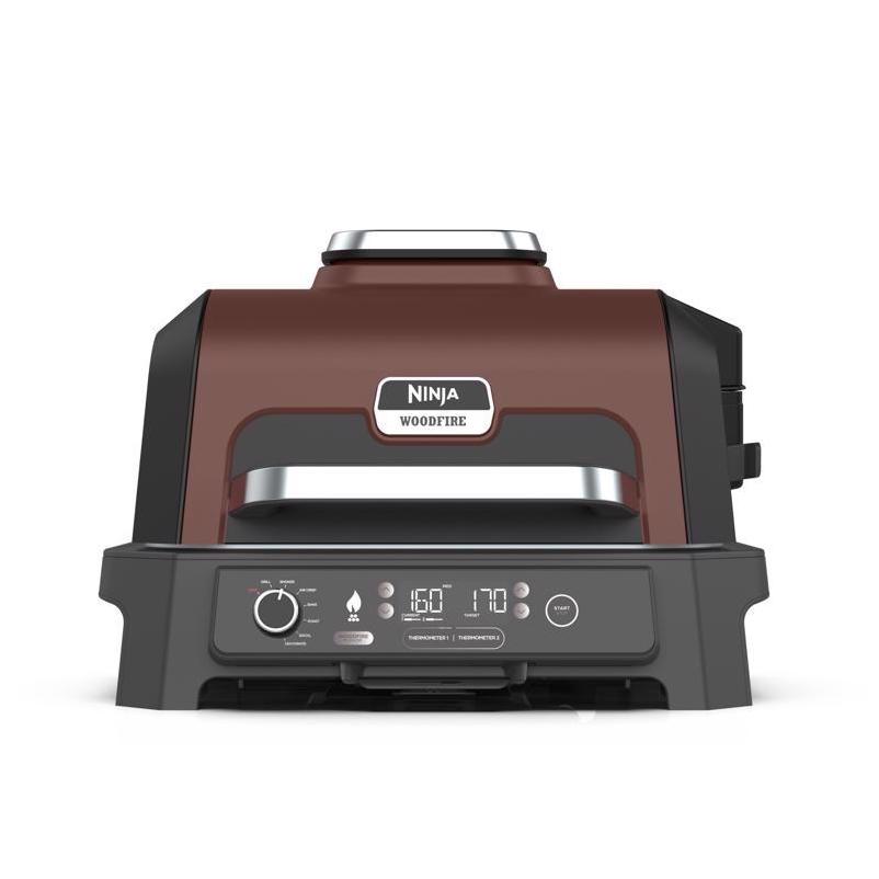 Ninja 8090751 Electric Grill & Smoker, Rust