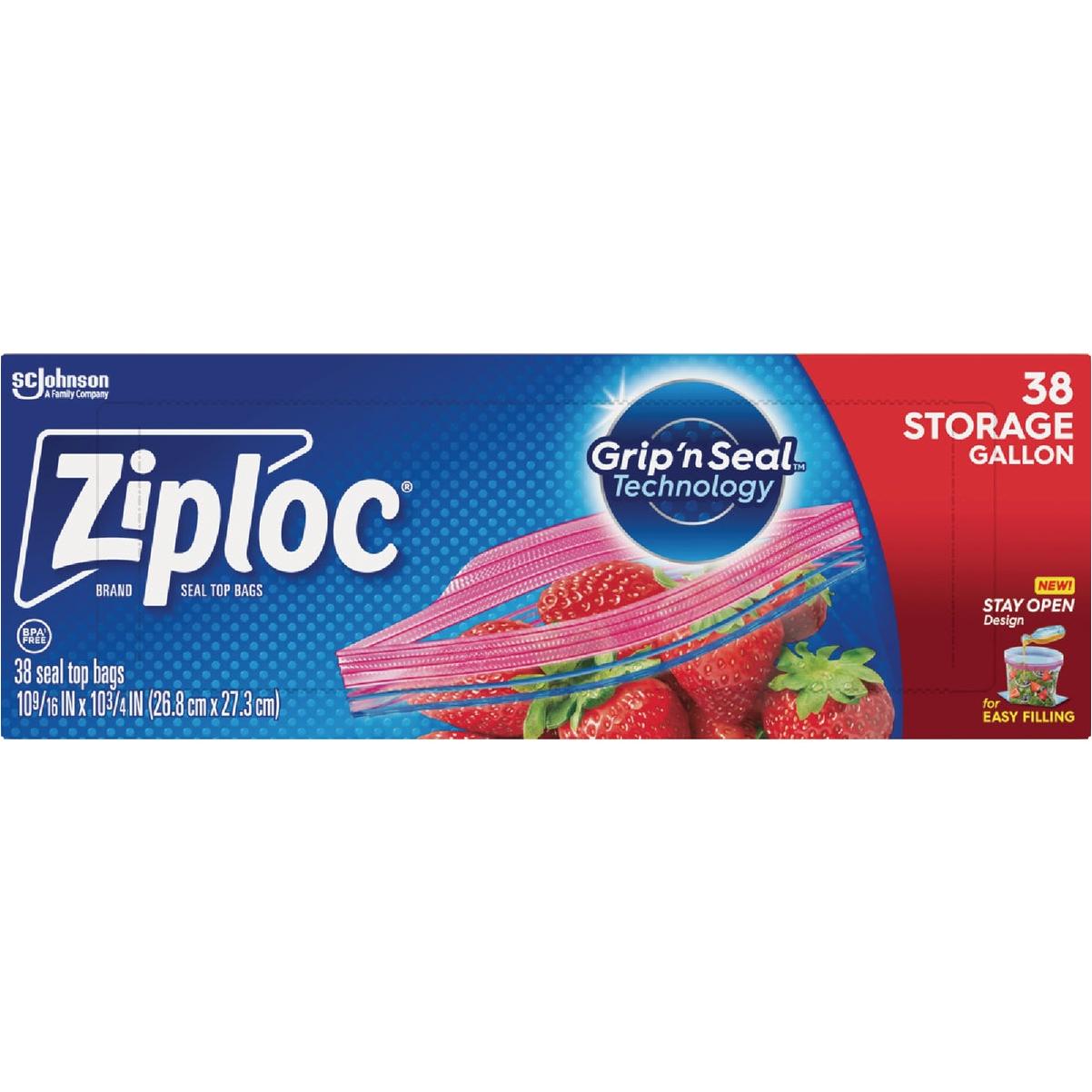 Ziploc Gal. Food Storage Bag (42-Count)