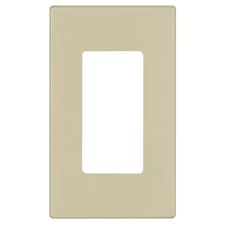LEVITON DECORA PLUS SCREW- LESS SNAP-ON WALLPLATE -Mfg# 80301-0SI - Sold As 20 Units (CD/1)