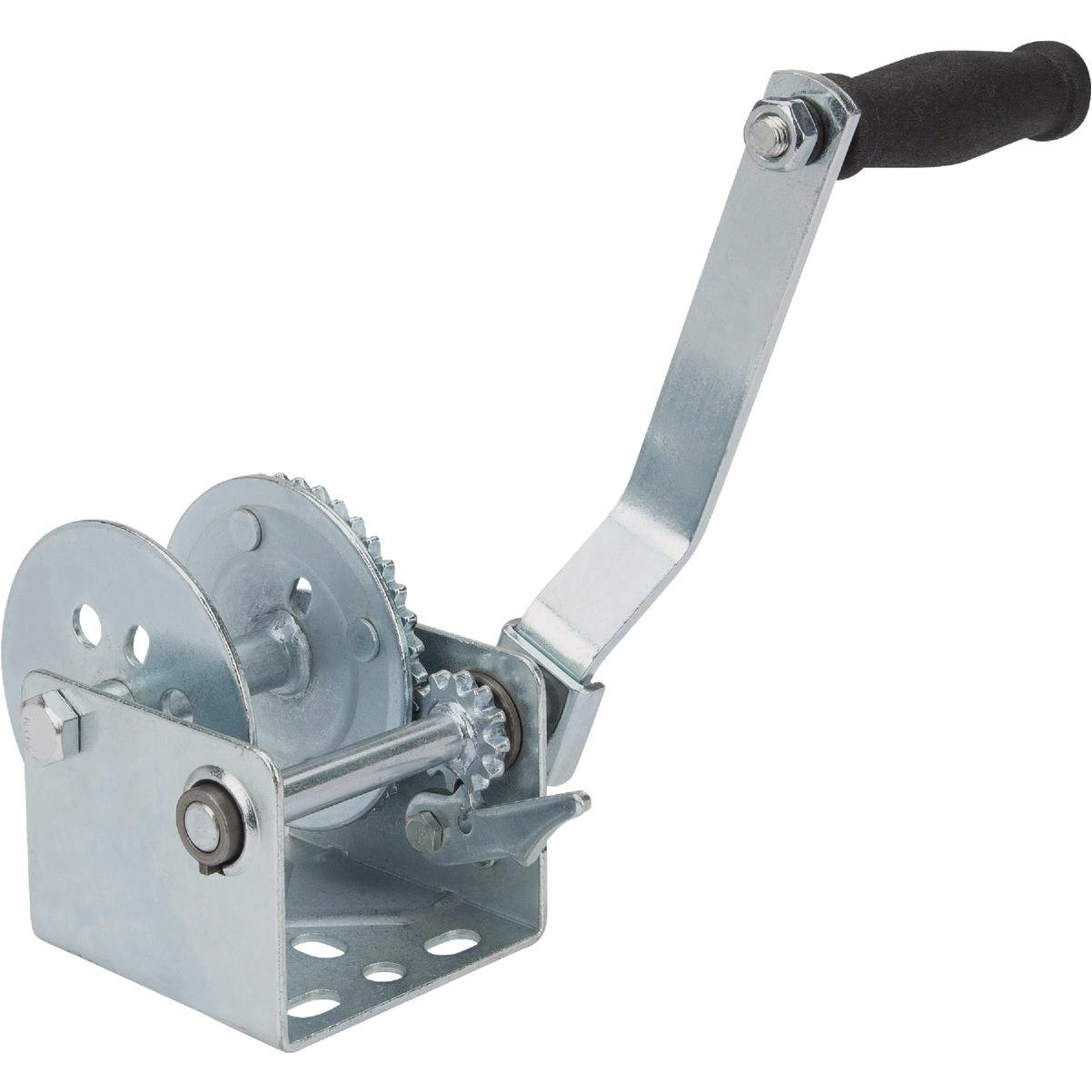 TowSmart Manual Trailer Hand Winch, 600 Lb. Capacity