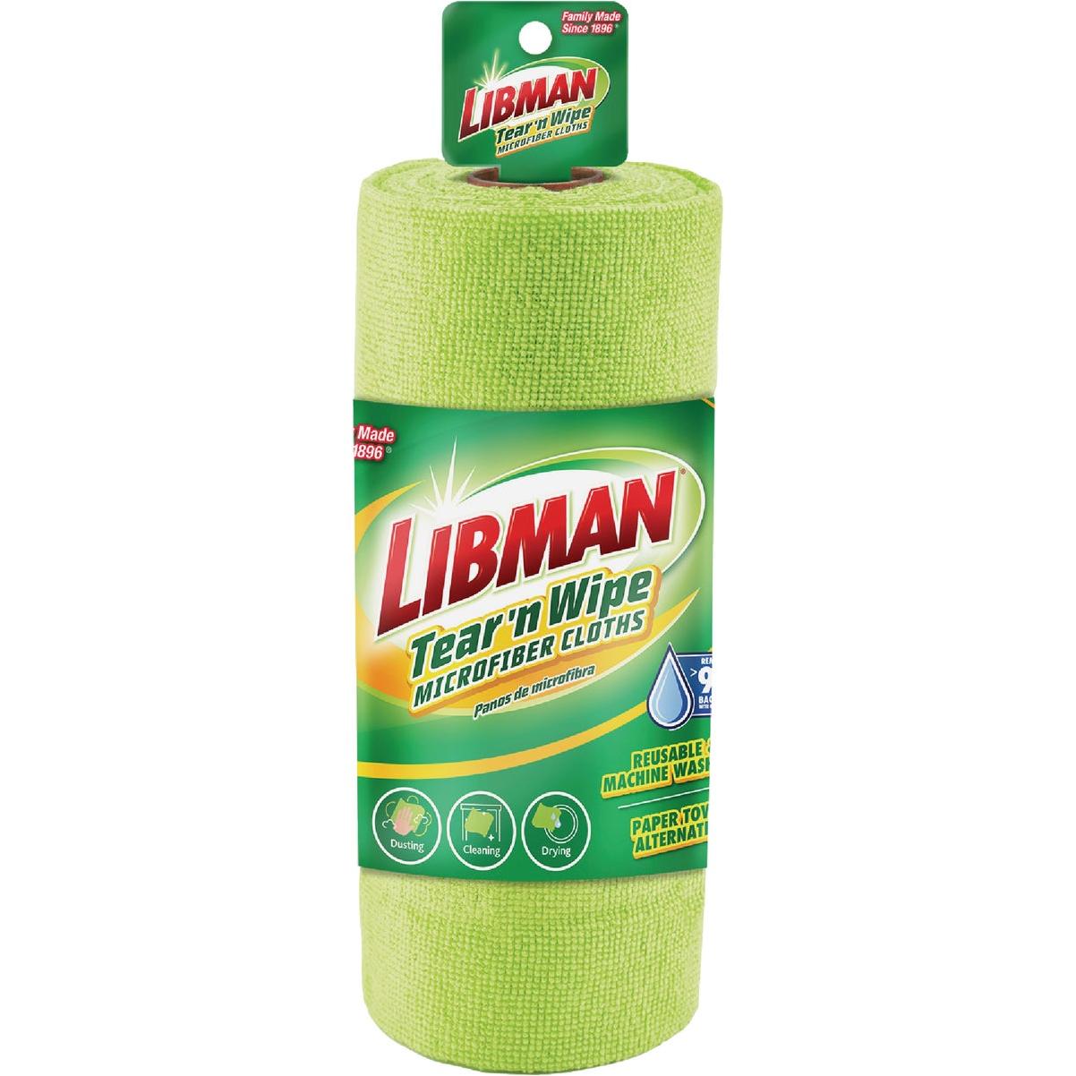 Tear N' Wipe Microfiber Cloth Roll - 12 X 9.5 Inches, Model 1716