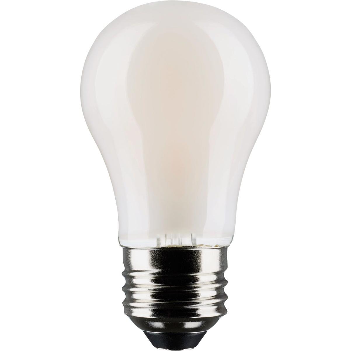 Satco 40W Equivalent Warm White Appliance A15 Medium Dimmable Traditional LED Light Bulb (2-Pack)