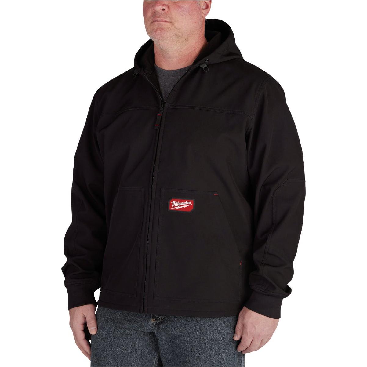 Milwaukee Men's X-Large Black FREEFLEX Softshell Hooded Jacket