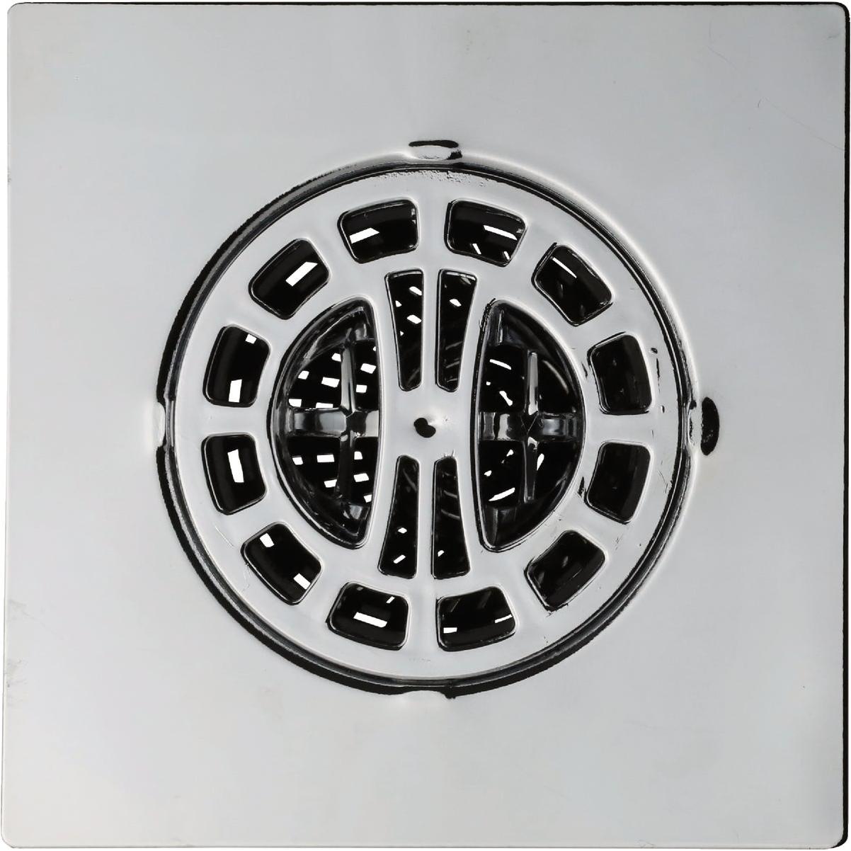 Danco Chrome Square Hair Catcher For Shower Drain