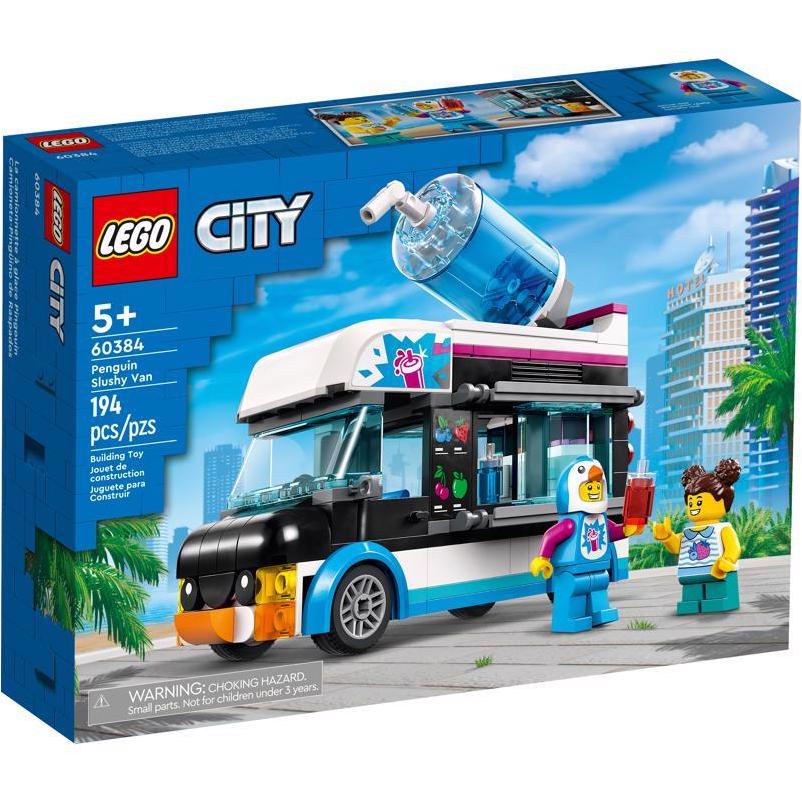 LEGO City LEGO City Great Vehivle Penguin Slushy Van ABS Plastic Multicolored 194 pc