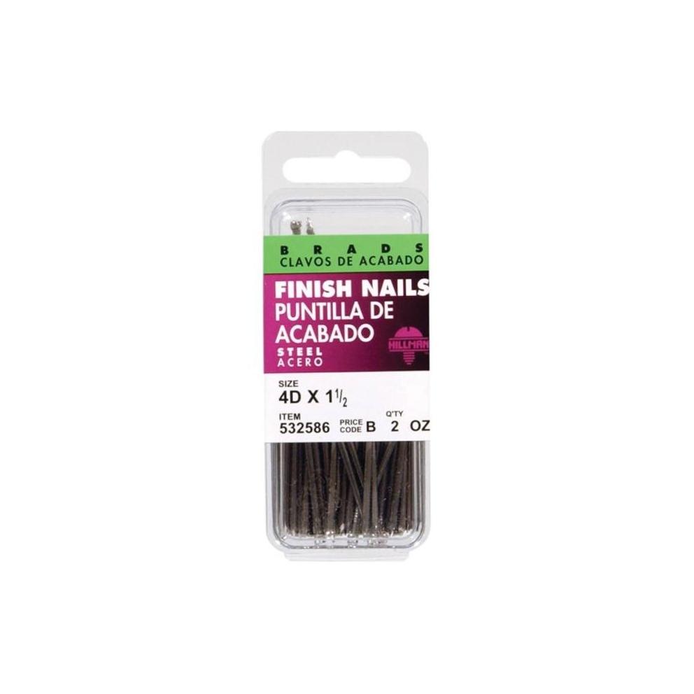 532687 10D Finishing Nails - pack of 6