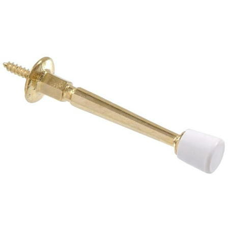 852091 3 in. Brass Plated Utility Rigid Door Stop