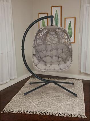 Flowerhouse Sand Hanging Swing Patio Chair