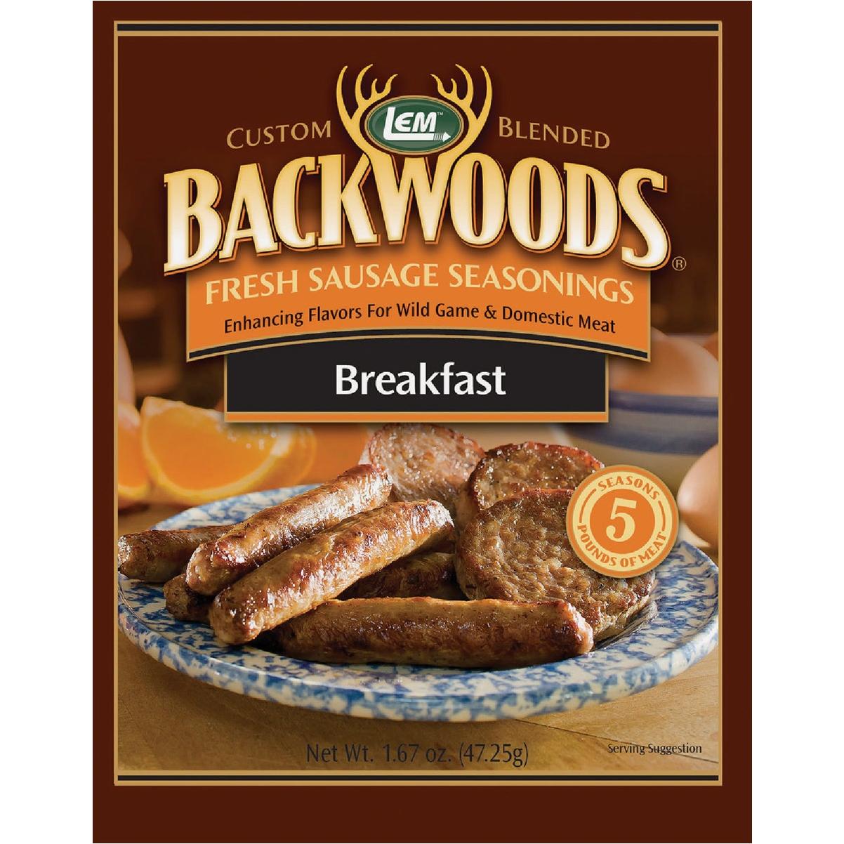 LEM Backwoods 1.67 Oz. Breakfast Sausage Seasoning