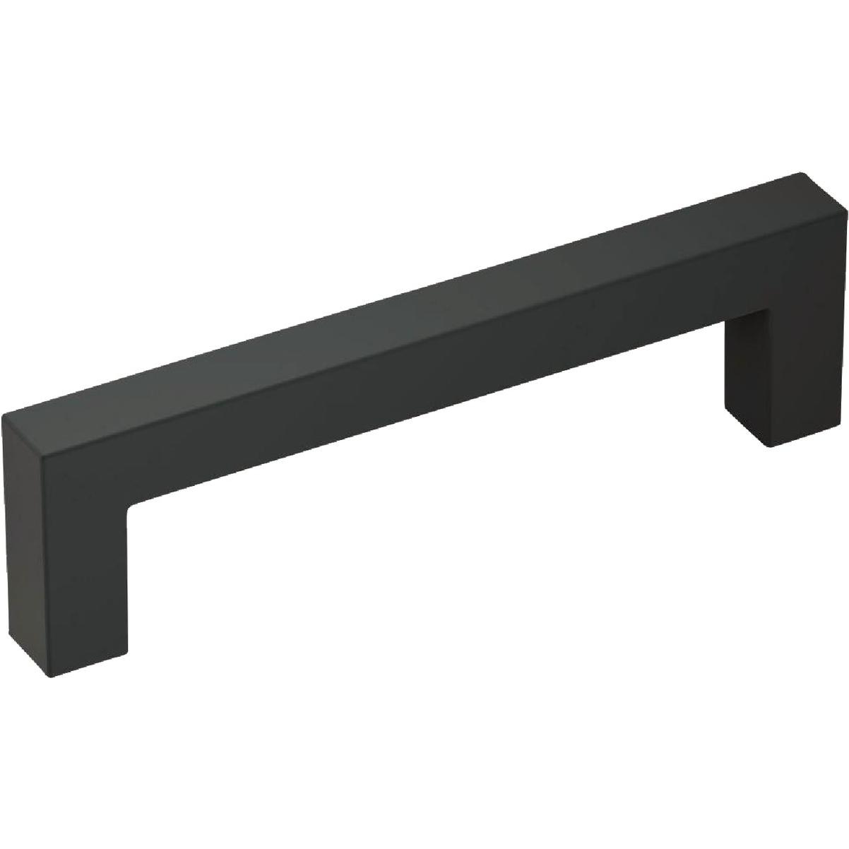 Amerock Monument 3.75 In. Matte Black Cabinet Pull