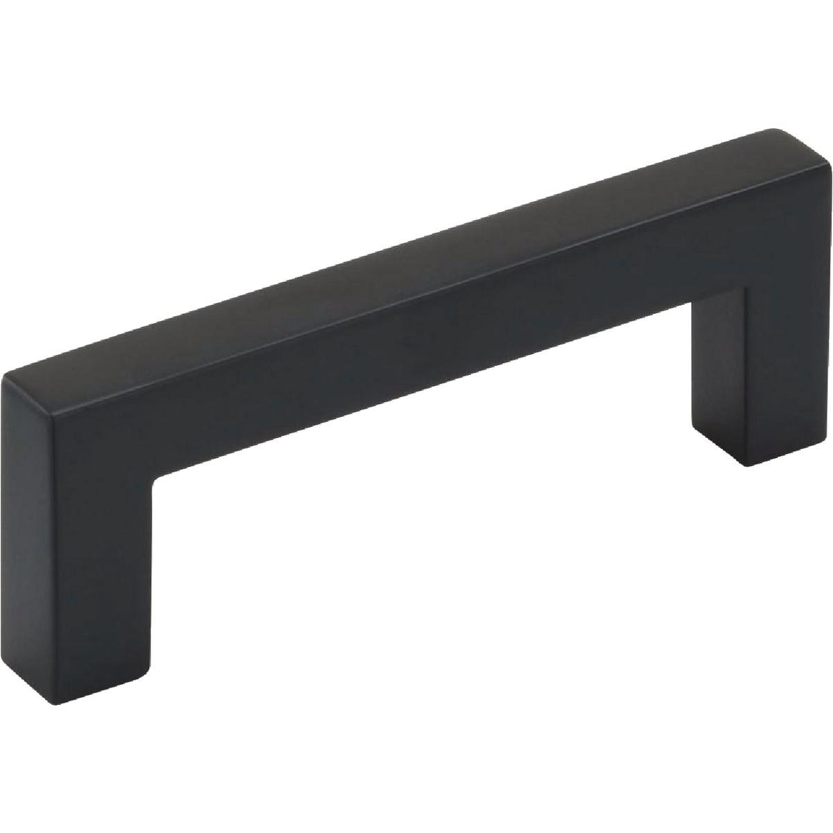 Amerock Monument 3 In. Matte Black Cabinet Pull