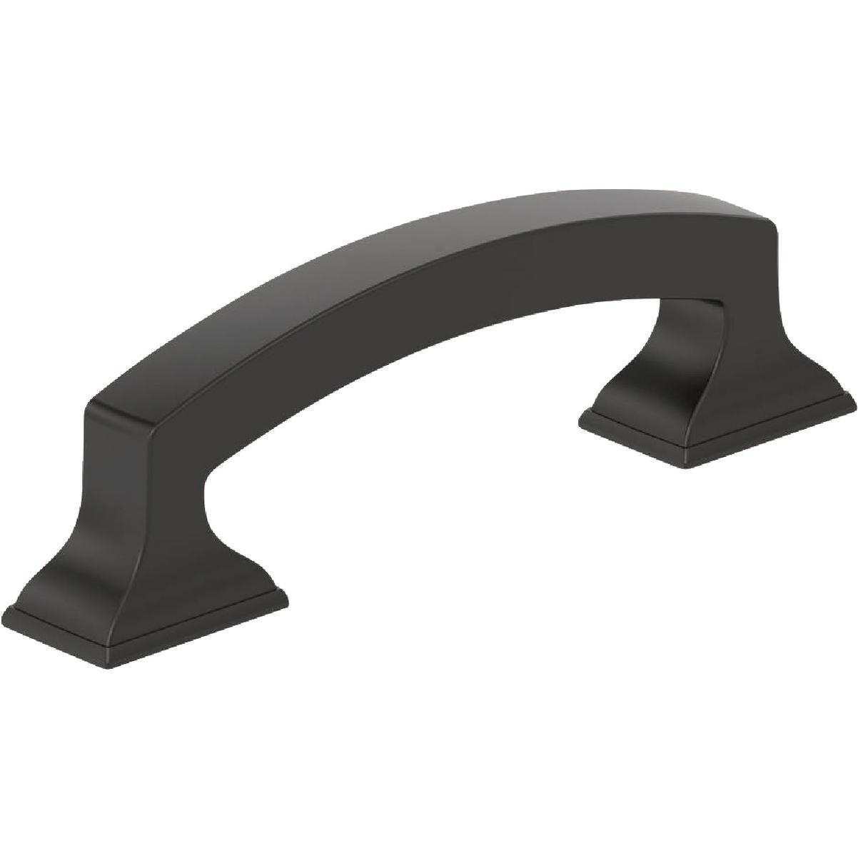 Amerock Everyday Basics Incisive 3 In. Matte Black Cabinet Pull