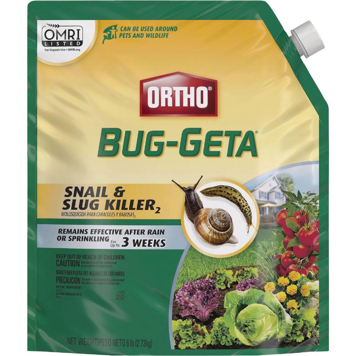 Ortho Bug-Geta 6 Lb. Ready To Use Pellets Slug & Snail Killer