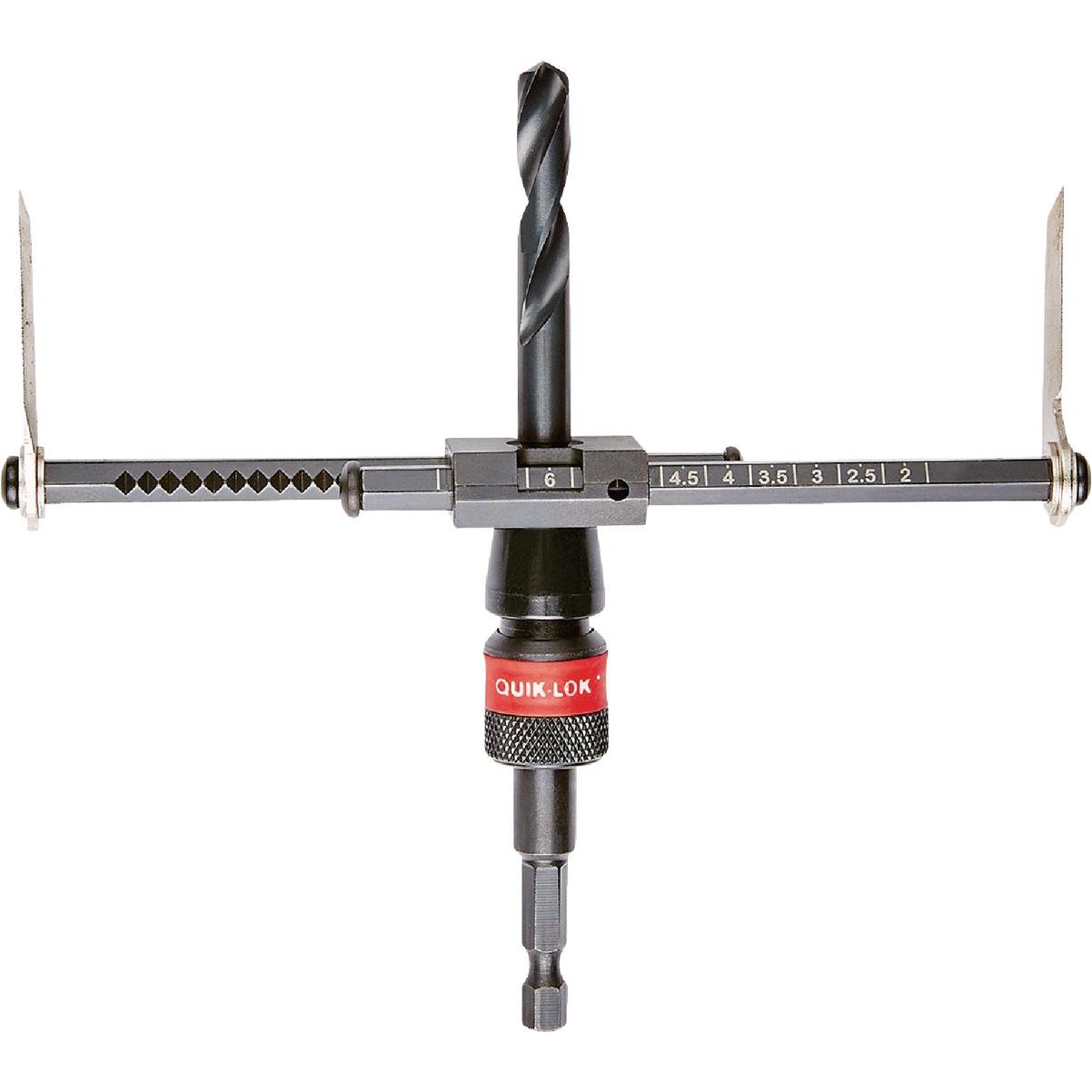 Milwaukee 2 In. to 7 In. Adjustable Hole Saw Cutter