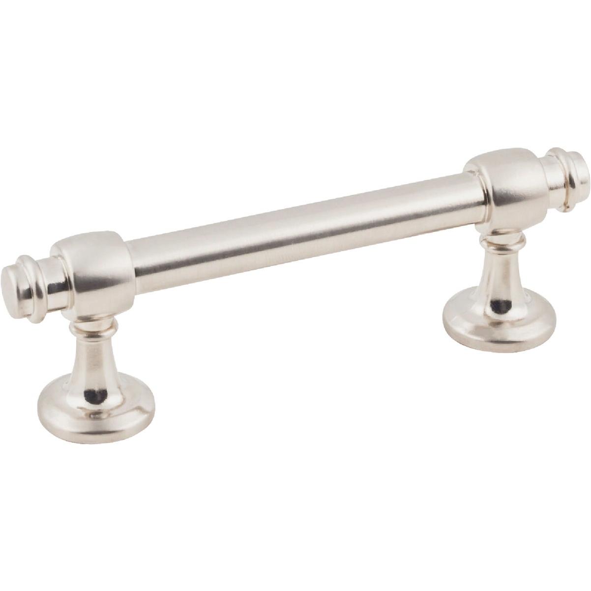  KasaWare 4" Overall Length Beveled Edge Satin Nickel Bar Pull (8-Pack)