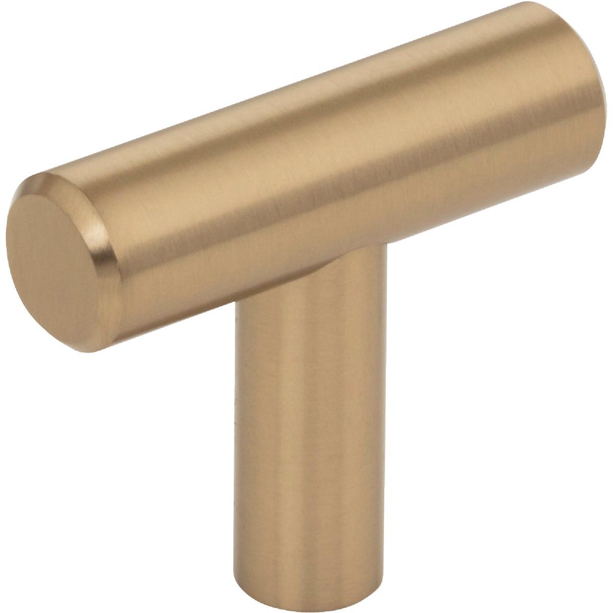 KasaWare 1-1/2 In. Overall Length Satin Bronze Cabinet T-Knob (4-Pack)