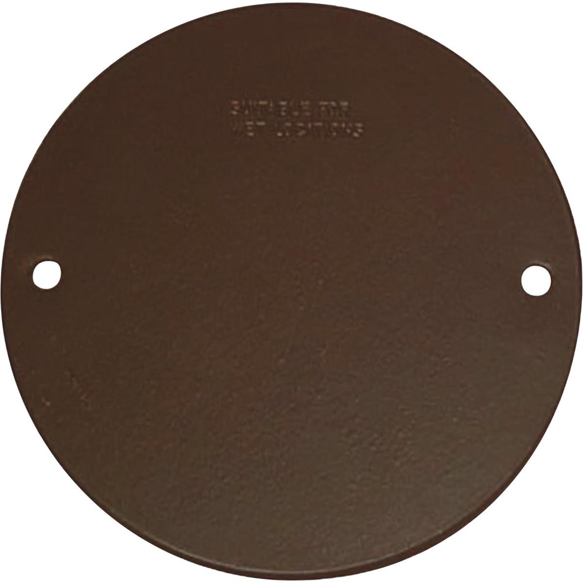 Southwire Round Weatherproof Bronze Blank Cover