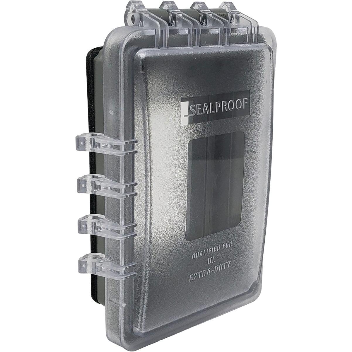Southwire Single Gang Non-Metallic Multi-Use Clear Weatherproof Cover