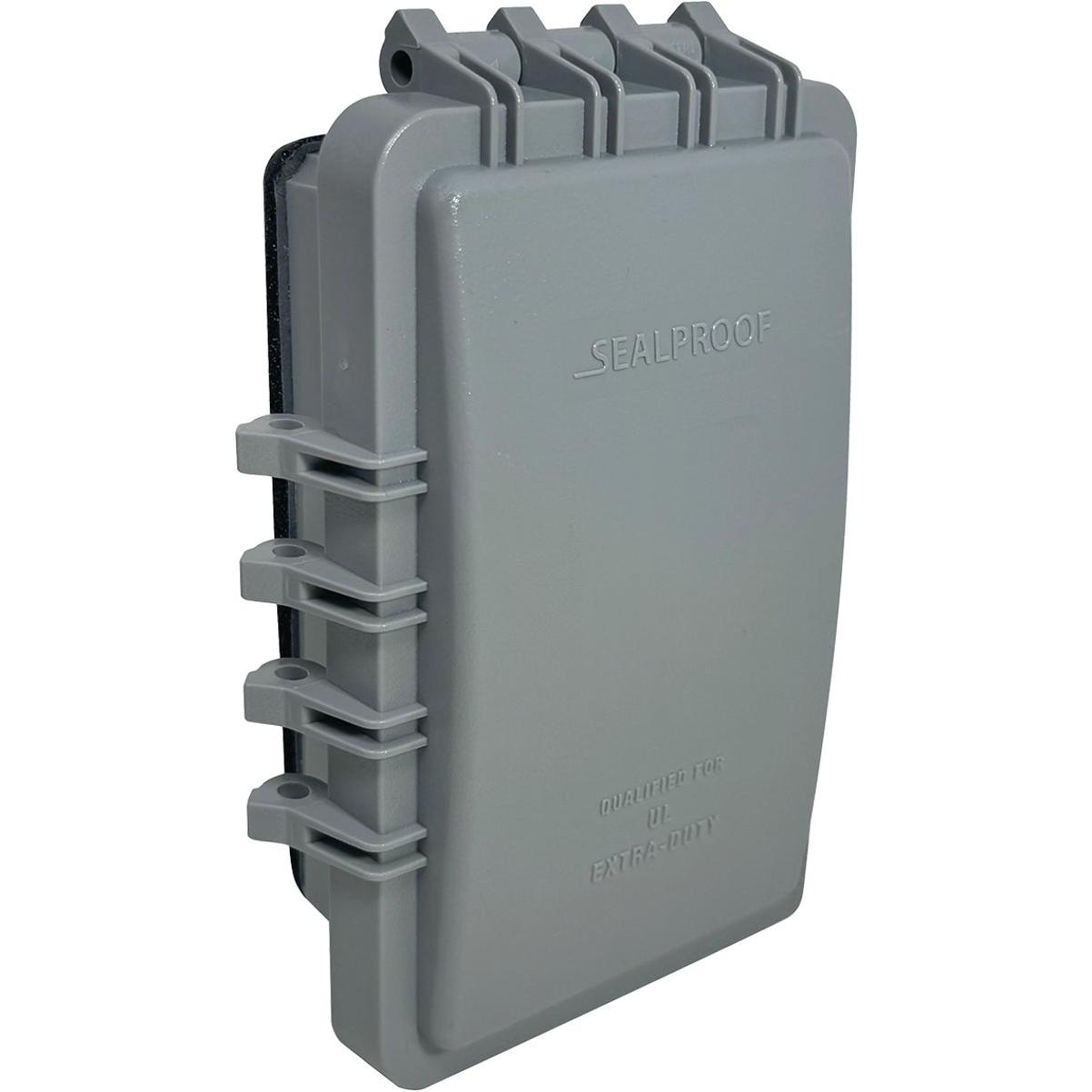 Southwire Single Gang Non-Metallic Multi-Use Gray Weatherproof Cover
