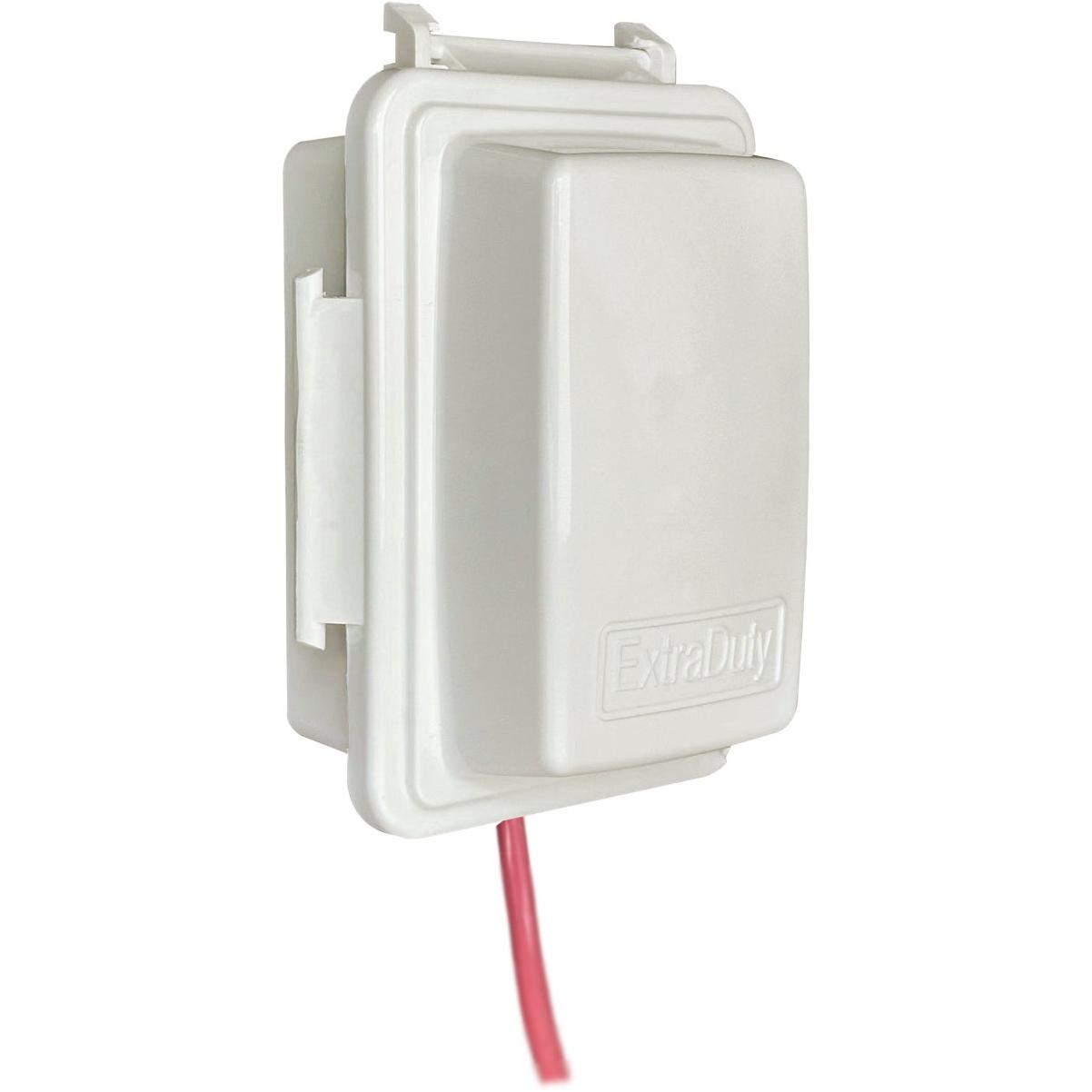 Southwire 18-In-1 Single Gang White Non-Metallic Vertical/Horizontal While In-Use Extra-Duty Rated Multi-Use Cover