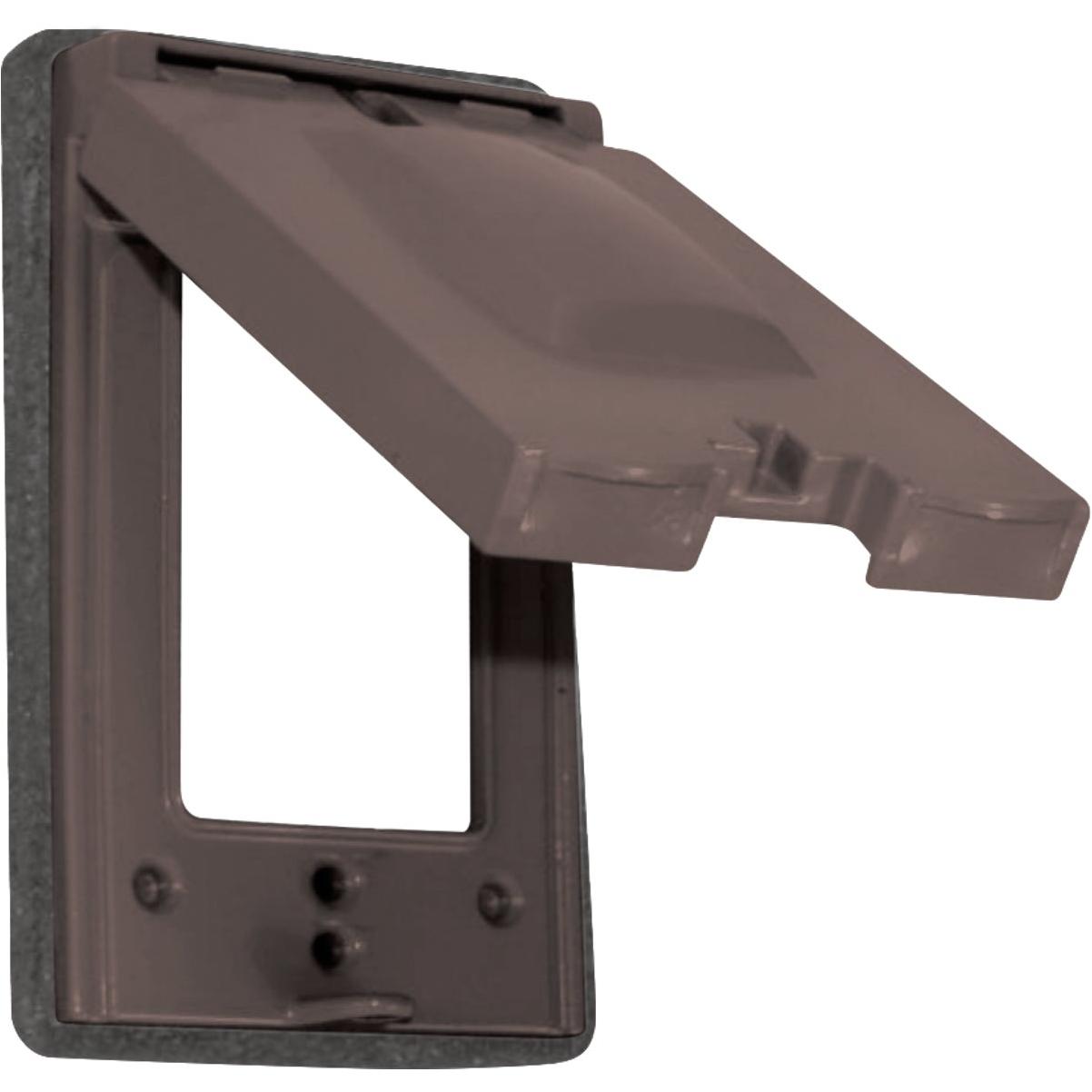 Southwire 10-In-1 Single Gang Multi-Use Bronze Weatherproof Cover