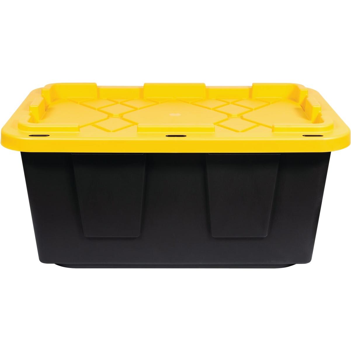 Durabilt 15 Gal. Black/Yellow Tote