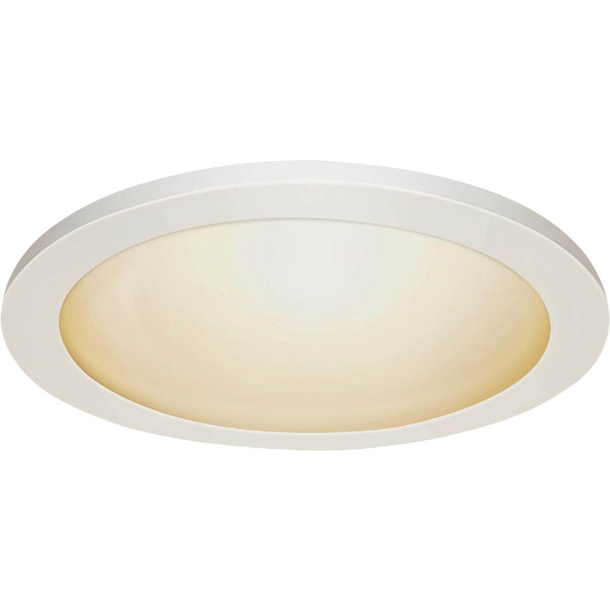 Feit Electric Edge-Lit 15 In. White Round 6-Way LED Flush Mount Light