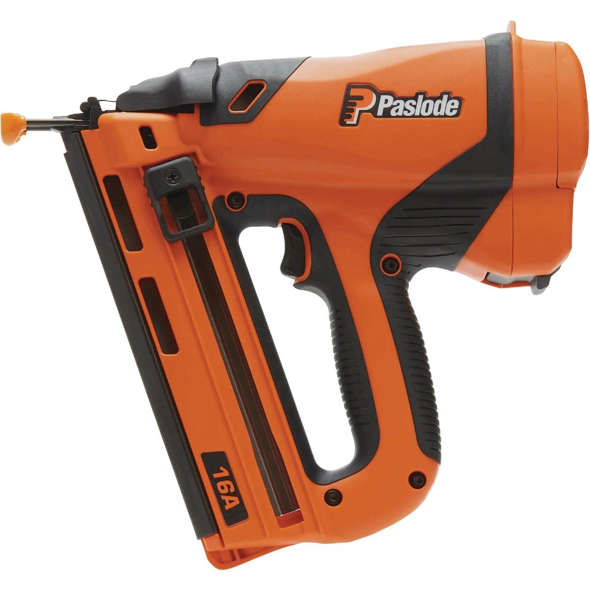 Paslode 7V Brushless 16-Gauge 2-1/2 In. Angled Cordless Finish Nailer Kit with Battery & Charger