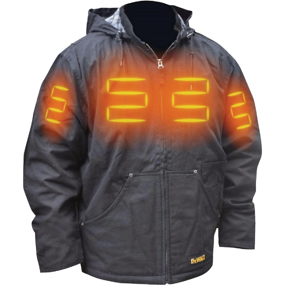 DEWALT Men's Black Heated Coat Kit, XL