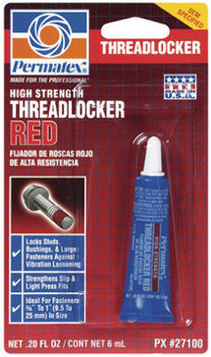 Threadlocker High-Strength Red 6 ml