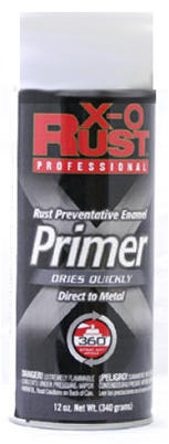 Anti-Rust Direct to Metal Spray Enamel Primer White 12 oz