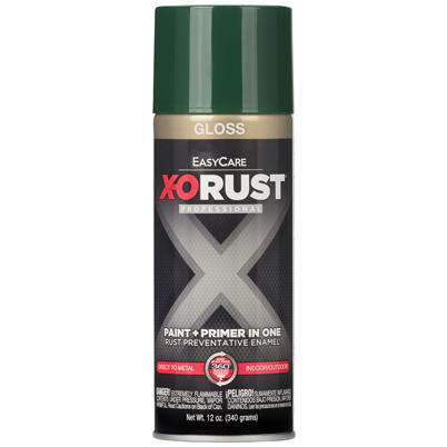 Anti-Rust Direct to Metal Paint+Primer Spray Enamel Hunter Green Gloss 12 oz