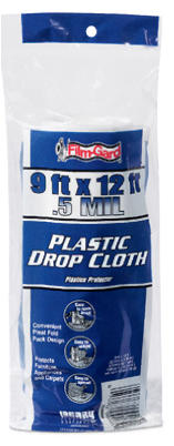 Frost King High Density Plastic 9 Ft. x 12 Ft. .47 mil Drop Cloth