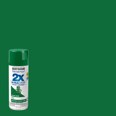 Painter's Touch 2X Ultra Cover Paint+Primer Spray Paint Meadow Green Gloss 12 oz