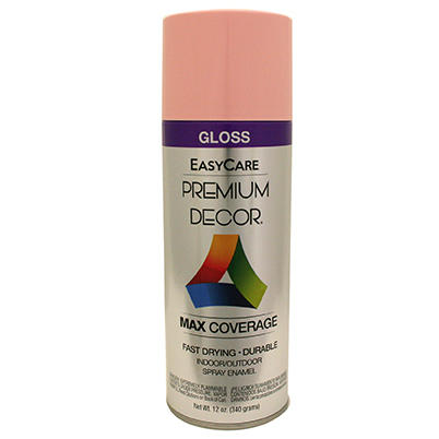 Premium Decor Spray Paint Awareness Pink Gloss 12 oz