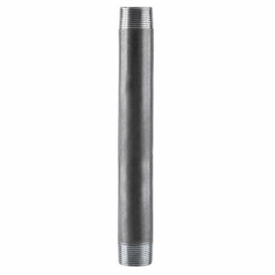 Pipe Nipple Galvanized Malleable Steel 3/4" x 8"