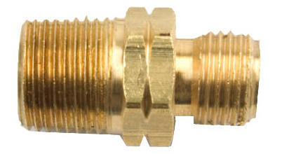 Propane Fitting 3/8" MPT x 9/16" Left-Hand MPT