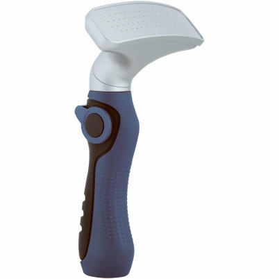 Fan Spray Hose Nozzle, Rubber-Coated Metal
