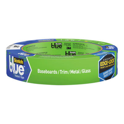 Blue Sharp Lines Painter's Tape with Edge-Lock 0.94" x 60 yd