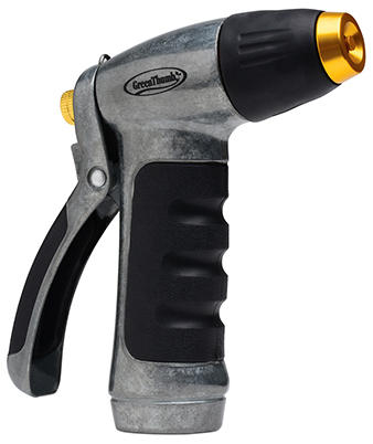 Hose Nozzle Rear Trigger & Adjustable Metal Tip