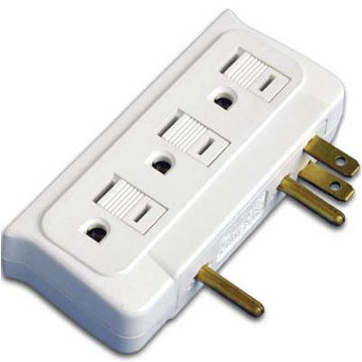 Current Tap Side Entry White 6-Outlet