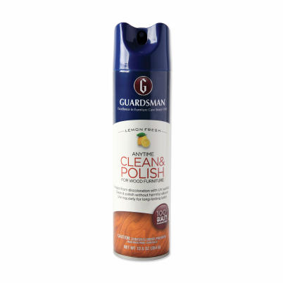 Guardsman 12.5 Oz. Lemon Anytime Clean & Polish for Wood Furniture