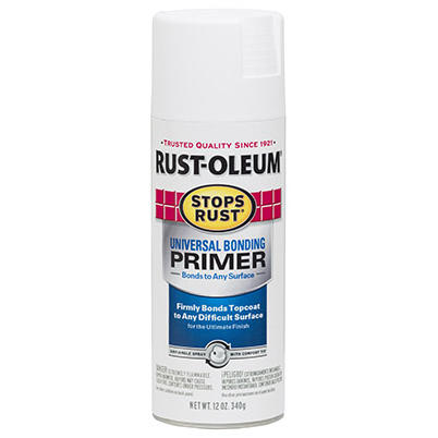 Stops Rust Universal Bonding Primer Spray White 12 oz
