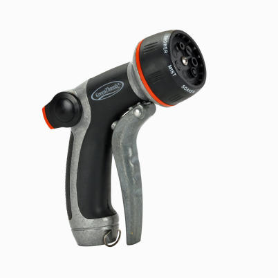 Hose Nozzle 7-Pattern Heavy-Duty with Front-Trigger