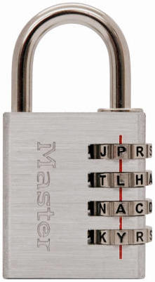 Luggage Lock Alpha Combo Aluminum