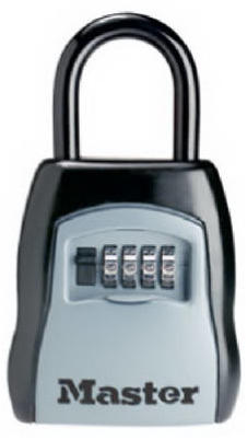 Key Storage Shackle Lock Resettable Holds 5