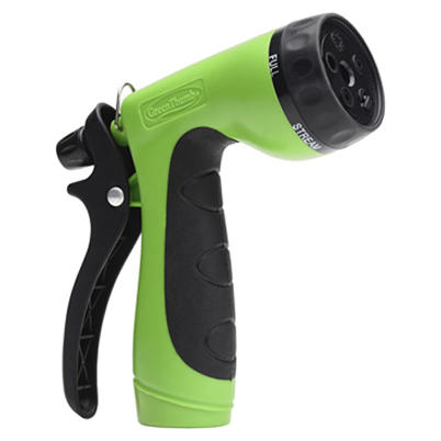 Hose Nozzle 5-Pattern with Rear-Trigger