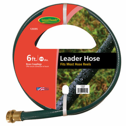 Green Thumb Leader Hose, 5/8-in x 6-Ft.
