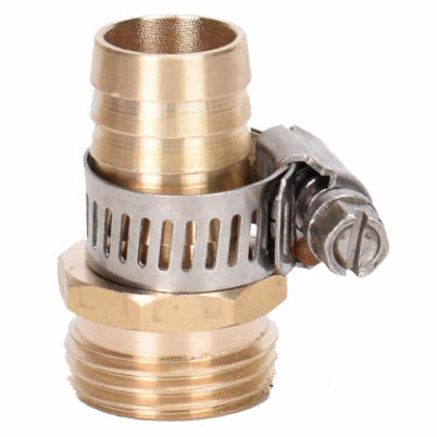Hose Mender with Stainless-Steel Clamp 3/4" Male Barb